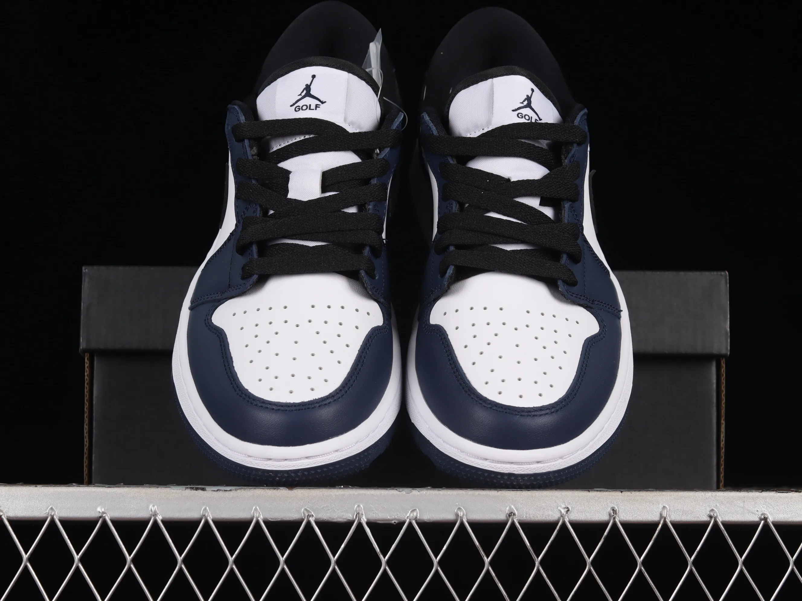 All categories Air Jordan Jordan series basketball shoes Air Jordan 1 Low G version pure original Air Jordan 1 Low Golf "Midnight Navy" AJ1 Joe 1 new golf version midnight blue DD9315-104